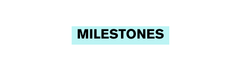 Milestones