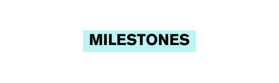Milestones